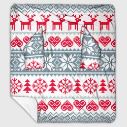 Плед с рукавами Зимняя любовь