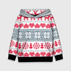 Детская толстовка 3D Зимняя любовь
