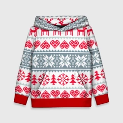 Детская толстовка 3D Зимняя любовь