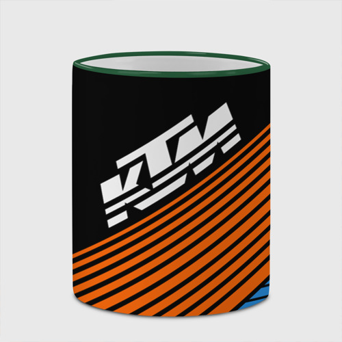 Кружка с полной запечаткой KTM КТМ, цвет Кант зеленый - фото 4