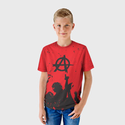 Детская футболка 3D Свобода и анархия - фото 2