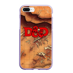 Чехол для iPhone 7Plus/8 Plus матовый Dungeons and Dragons D&D