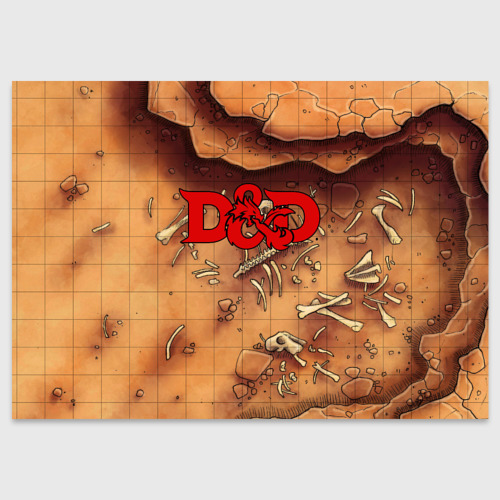 Поздравительная открытка Dungeons and Dragons D&D, цвет белый