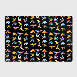 Магнитный плакат 3Х2 Парящие акварельные птицы