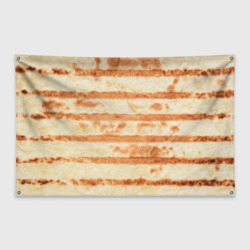 Флаг-баннер Лаваш тонкий плоский хлеб