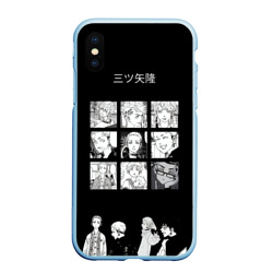 Чехол для iPhone XS Max матовый Мицуя Такаши Токийские reveng