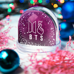 Игрушка Снежный шар BTS БТС K-Heart - фото 2