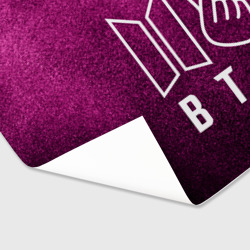 Бумага для упаковки 3D BTS БТС K-Heart - фото 2