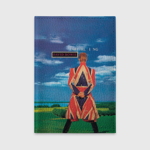 Обложка для автодокументов Earthling - David Bowie, цвет фиолетовый