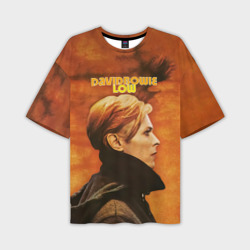 Мужская футболка oversize 3D Low - David Bowie