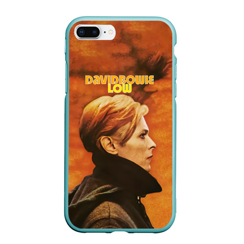 Чехол для iPhone 7Plus/8 Plus матовый Low - David Bowie, цвет мятный