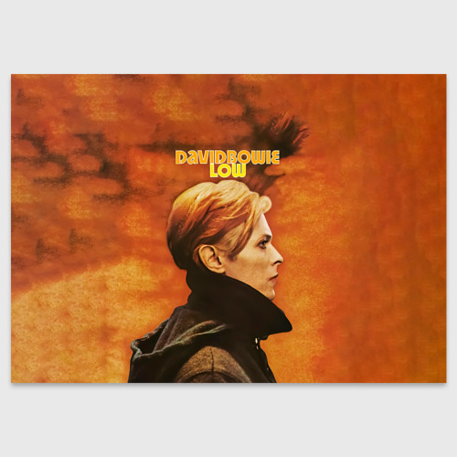 Поздравительная открытка с принтом Low - David Bowie, вид спереди №1