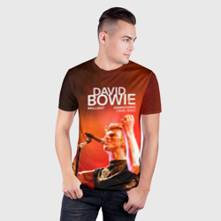 Мужская футболка 3D Slim Brilliant Live Adventures - David Bowie - фото 2