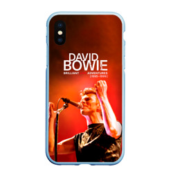 Чехол для iPhone XS Max матовый Brilliant Live Adventures - David Bowie