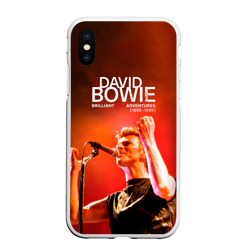 Чехол для iPhone XS Max матовый Brilliant Live Adventures - David Bowie