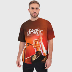 Футболка oversize 3D унисекс Brilliant Live Adventures - David Bowie - фото 2