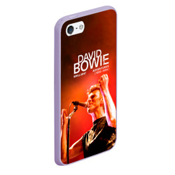 Чехол для iPhone 5/5S матовый Brilliant Live Adventures - David Bowie - фото 2