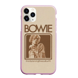 Чехол для iPhone 11 Pro Max матовый I'm Only Dancing - David Bowie