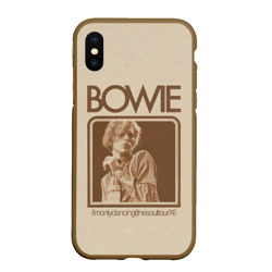 Чехол для iPhone XS Max матовый I'm Only Dancing - David Bowie