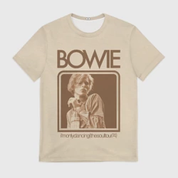Мужская футболка 3D I'm Only Dancing - David Bowie