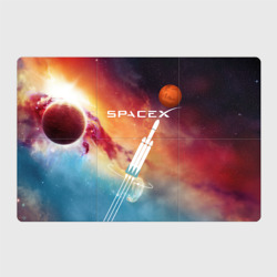 Магнитный плакат 3Х2 Space X - Илон Маск