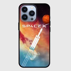 Чехол для iPhone 13 Pro Space X - Илон Маск