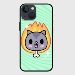 Чехол для iPhone 13 mini Toca Boca Cat