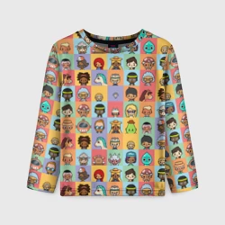 Детский лонгслив 3D Toca Life Worl