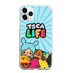 Чехол для iPhone 11 Pro Max матовый Toca Boca life