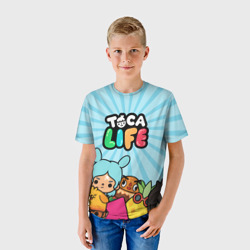 Детская футболка 3D Toca Boca life - фото 2