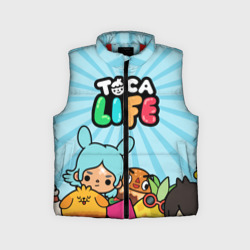 Детский жилет утепленный 3D Toca Boca life