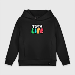 Детское худи Oversize хлопок Toca Life logo