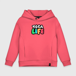 Детское худи Oversize хлопок Toca Life logo
