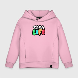 Детское худи Oversize хлопок Toca Life logo