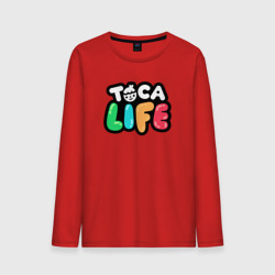 Мужской лонгслив хлопок Toca Life logo