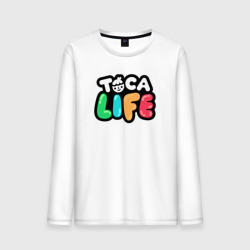 Мужской лонгслив хлопок Toca Life logo