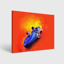 Холст прямоугольный Hot Wheels. Хот Вилс