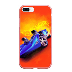 Чехол для iPhone 7Plus/8 Plus матовый Hot Wheels. Хот Вилс