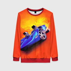 Женский свитшот 3D Hot Wheels. Хот Вилс