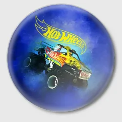 Значок Hot Wheels. Хот Вилс