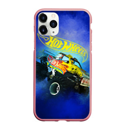 Чехол для iPhone 11 Pro Max матовый Hot Wheels. Хот Вилс