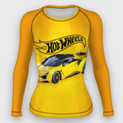 Женский рашгард 3D Hot Wheels. Хот Вилс