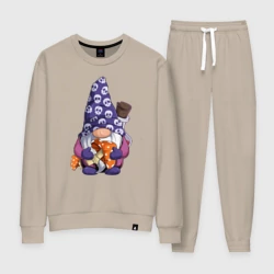 Женский костюм хлопок Гном с мухомором