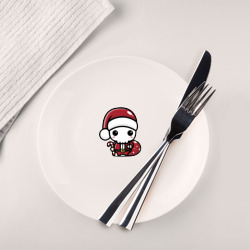Тарелка Маленький Санта Клаус