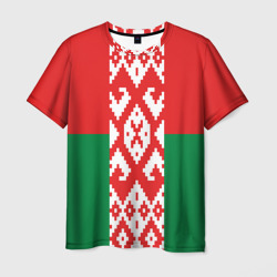 Мужская футболка 3D Белоруссия