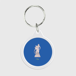 Брелок круглый CMbYN скульптура Тимоти Шаламе Арми Хаммер