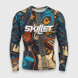 Мужской рашгард 3D Skillet Скиллет