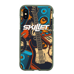 Чехол для iPhone XS Max матовый Skillet Скиллет