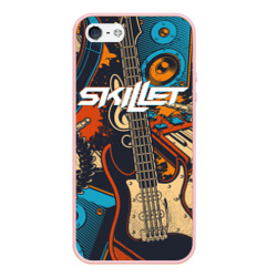 Чехол для iPhone 5/5S матовый Skillet Скиллет