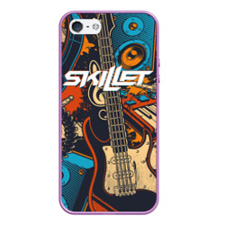 Чехол для iPhone 5/5S матовый Skillet Скиллет